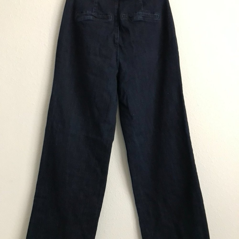 Studio Park x Leah Williams Reg Denim Trouser Jean - Dark Wash (Reg 2) a619294 - Picture 3 of 3